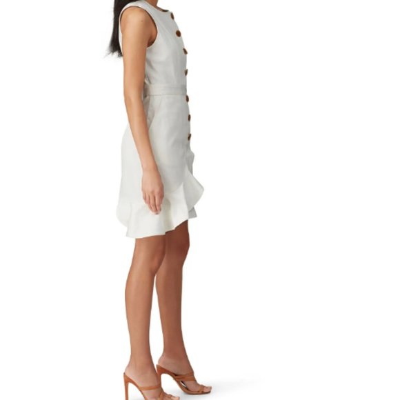 NWT ⭐️ AMUR White dress - Picture 4 of 16